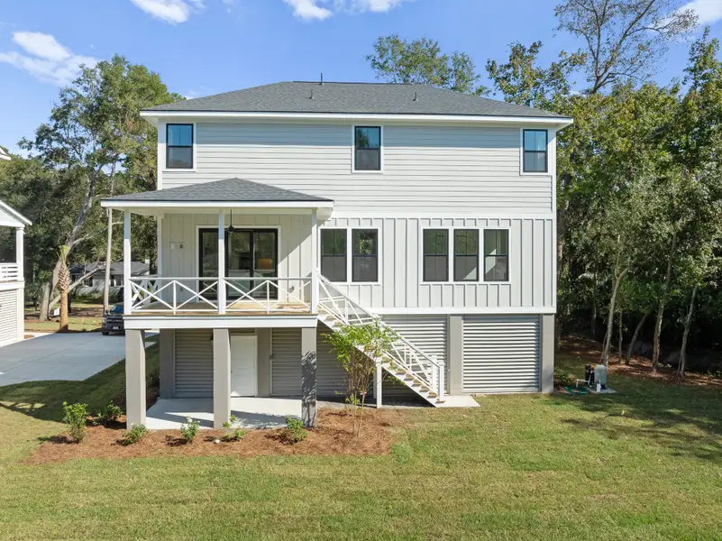 Representative exterior photo of a completed home built from the Solomon by Hunter Quinn Homes in Horry County Homes, Myrtle Beach, SC (Image 14).