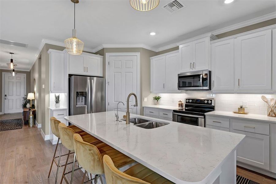 Furnished interior view inside a new home in , North Fort Myers (Image 33).