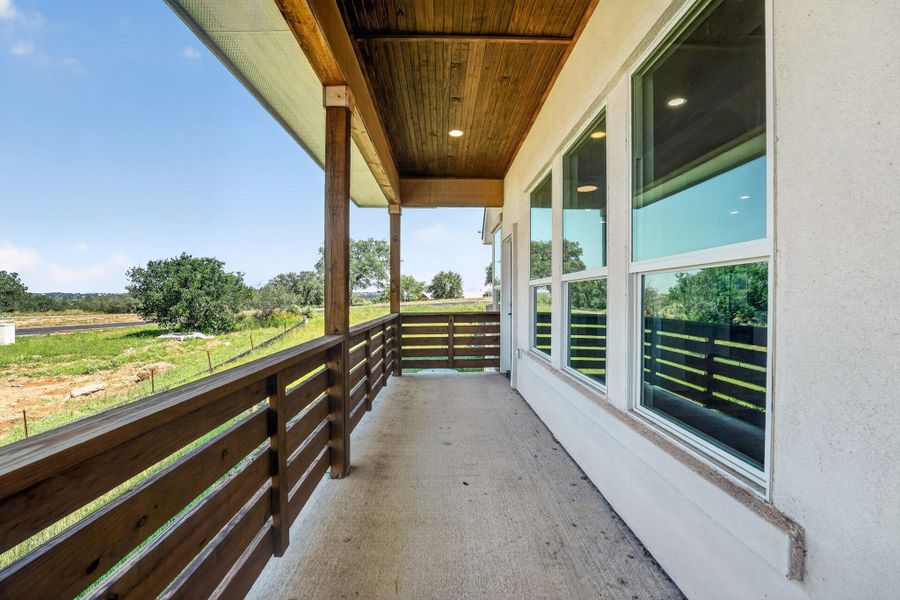 Exterior details and patio area of a home in , Horseshoe Bay (Image 4).