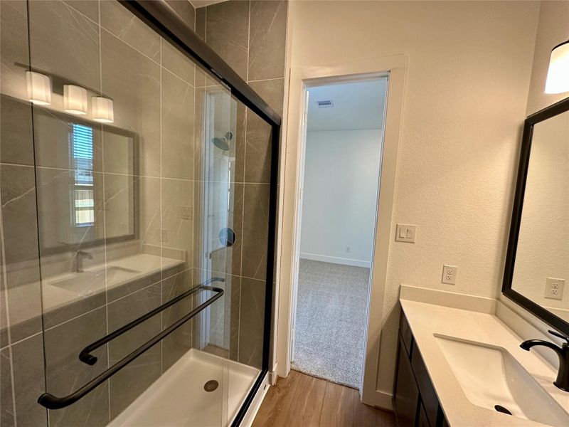 Furnished interior view inside a new home in Briarley, Montgomery (Image 9).