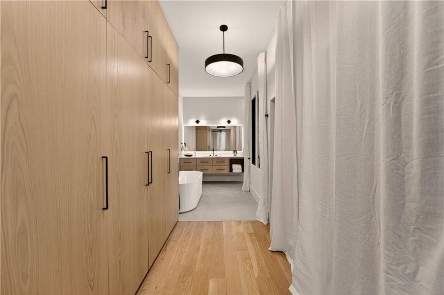 Furnished interior view inside a new home in , Atlanta (Image 18).