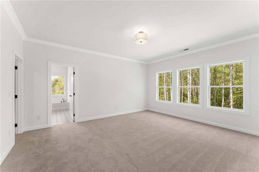 Spacious, unfurnished interior of a new home in Linden Grove, Powder Springs (Image 26).