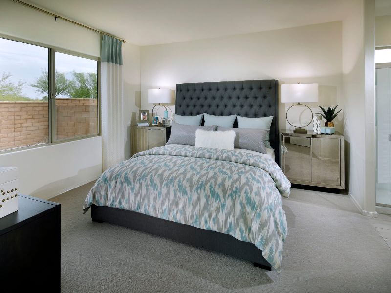 The 1600 floorplan modeled at La Estancia.