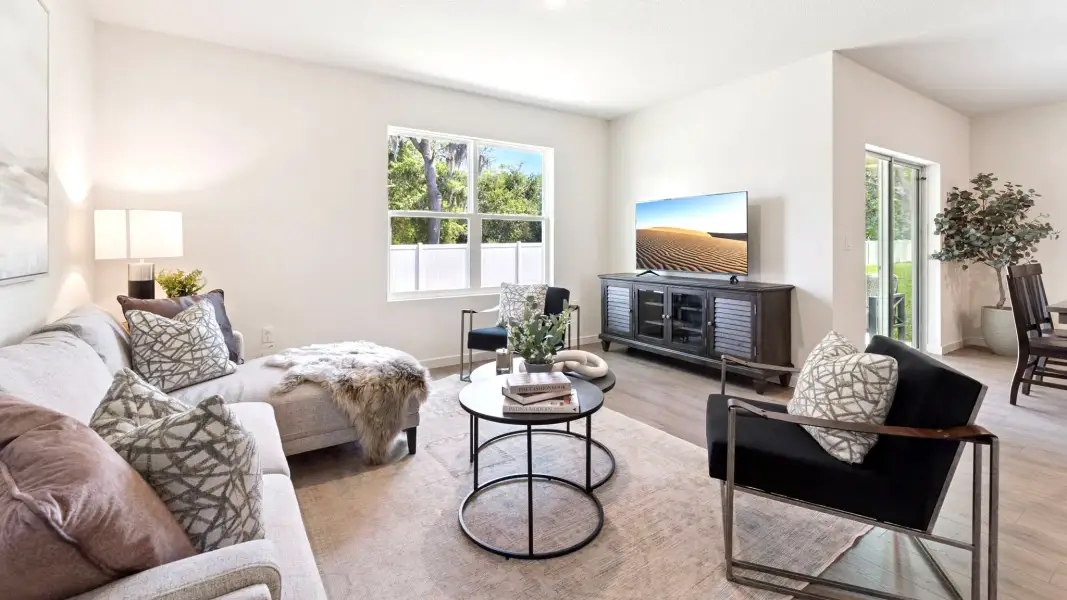 Furnished interior view inside a new home in Preston Cove, St. Cloud (Image 9).