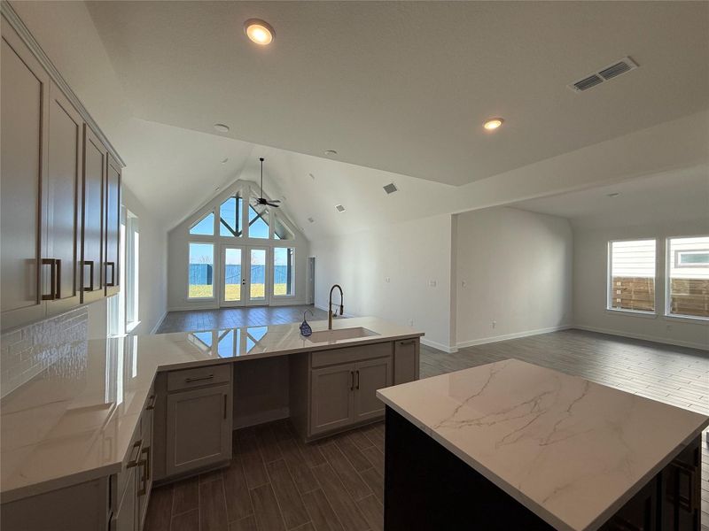 Furnished interior view inside a new home in Austin Point, Richmond (Image 7).