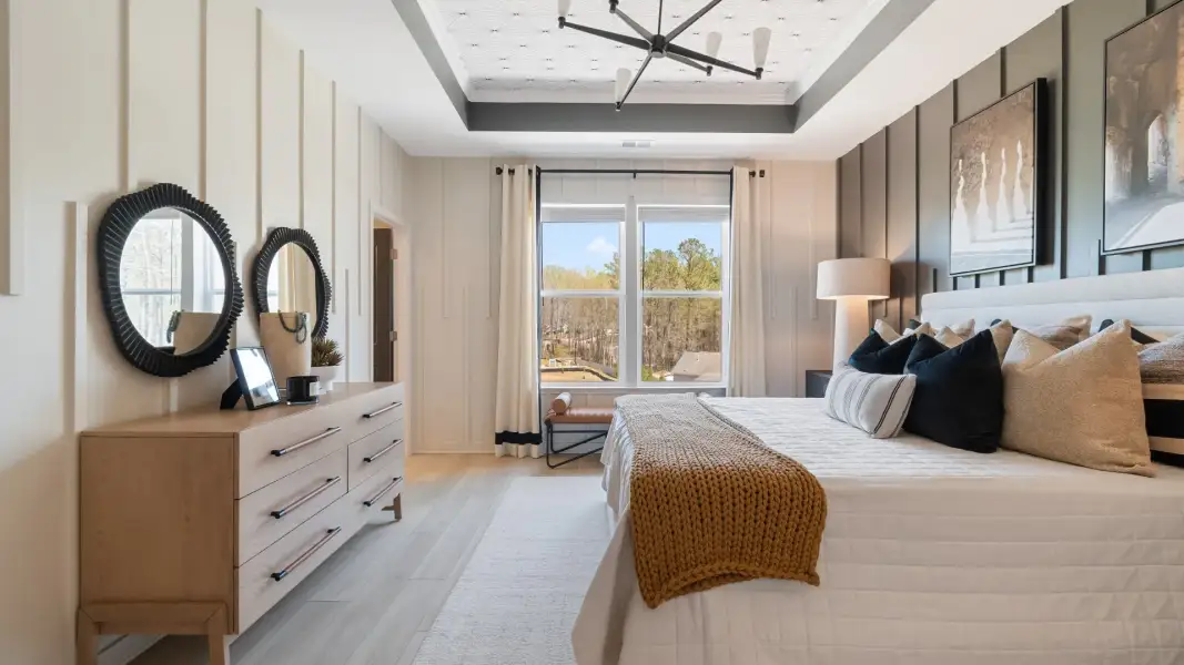 Furnished interior view inside a new home in Daybreak, Newnan (Image 27).