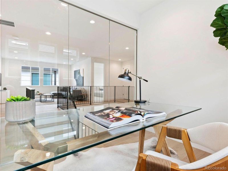 Furnished interior view inside a new home in , Denver (Image 9).