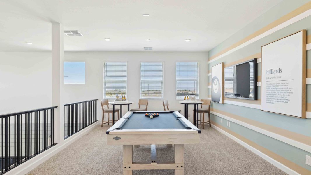 Representative furnished interior of a home built from the Stork by D.R. Horton in Apache Farms, Buckeye (Image 30).