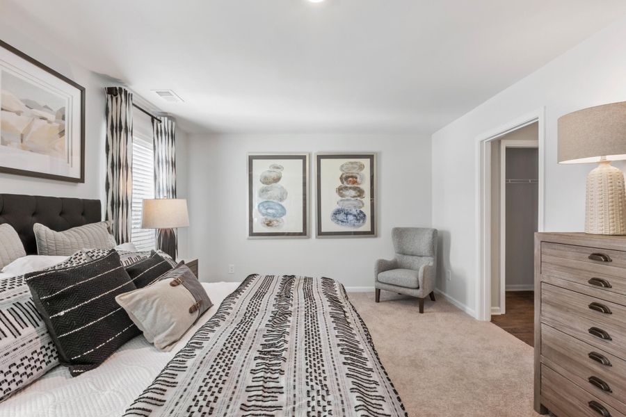 Furnished interior view inside a new home in Pineview North, Summerville (Image 14).