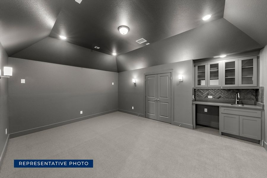 Representative unfurnished interior of a home built from the Adkisson PC (w/Media) by First Texas Homes in Broadmoor Estates, Ovilla (Image 20). Representative unfurnished interior of a home built from the Adkisson PC (w/Media) by First Texas Homes in Broadmoor Estates, Ovilla (Image 20).