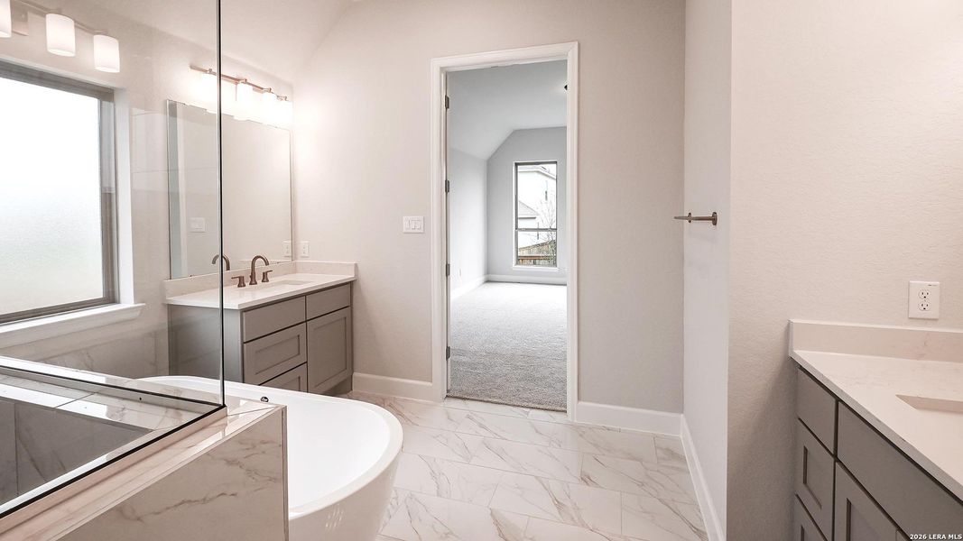 Furnished interior view inside a new home in Mayfair, New Braunfels (Image 12).