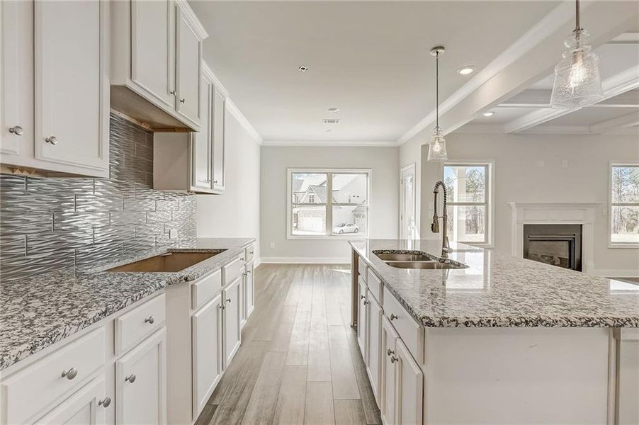 Furnished interior view inside a new home in Summerlin, Winder (Image 6).