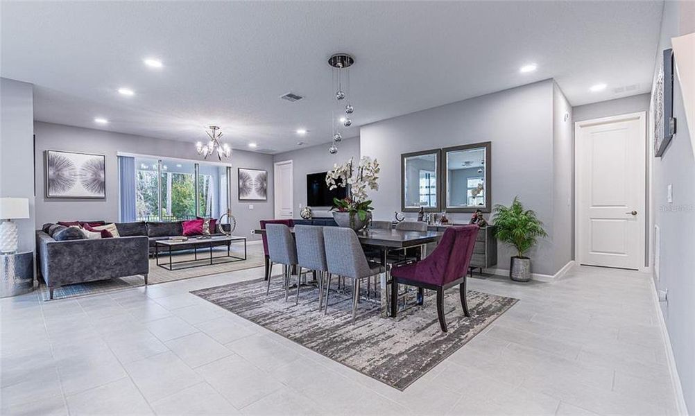 Furnished interior view inside a new home in , St. Cloud (Image 35).