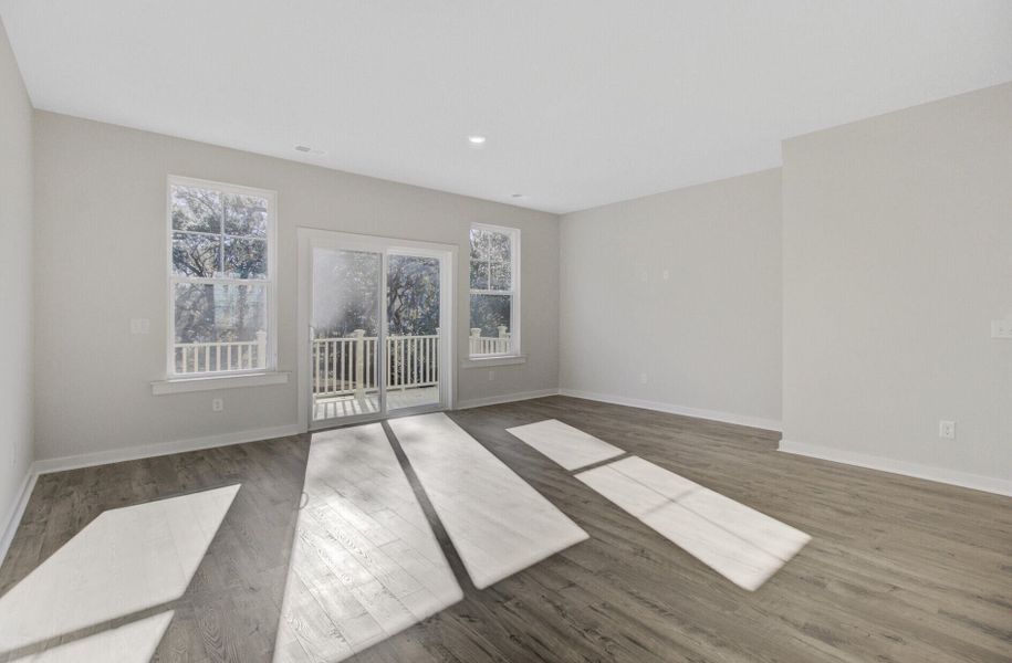 Spacious, unfurnished interior of a new home in , Johns Island (Image 35).