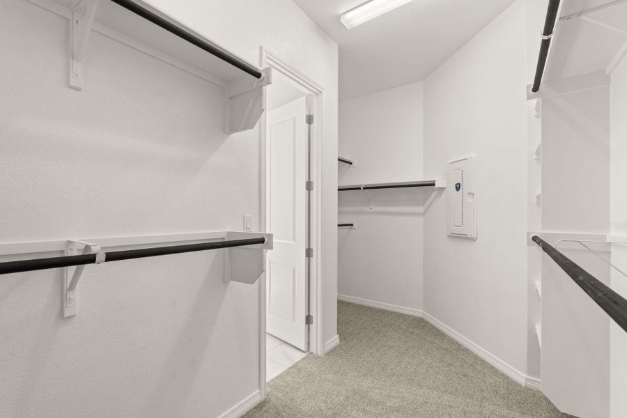 walk-in Closet in Primary Bedroom