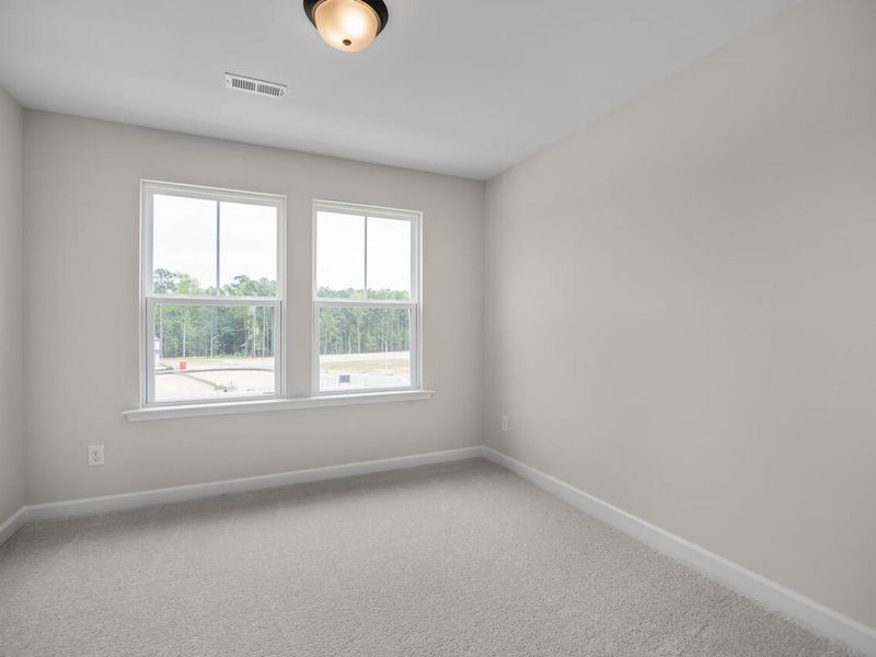 Spacious, unfurnished interior of a new home in Forestville Yard Townhomes, Knightdale (Image 20).