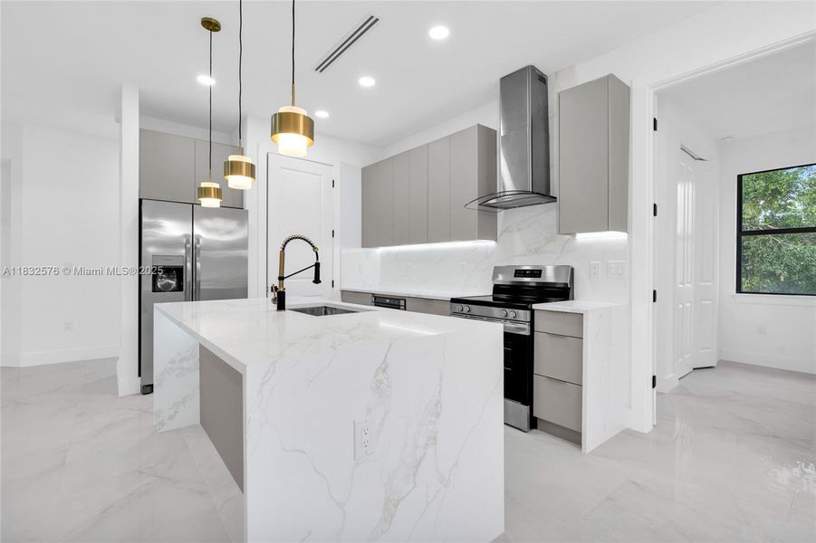 Furnished interior view inside a new home in , Lehigh Acres (Image 12).