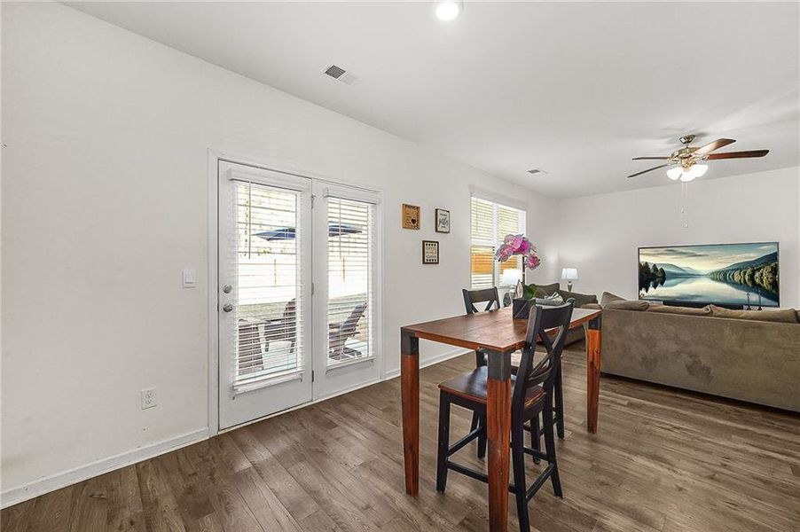 Furnished interior view inside a new home in The Greens at Thompson Creek, Hampton (Image 33).