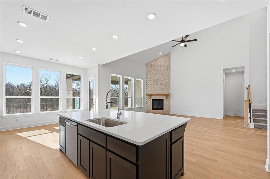 Furnished interior view inside a new home in Sonoma Verde, McLendon-Chisholm (Image 9).