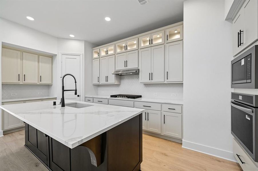 Furnished interior view inside a new home in Treeline, Justin (Image 7).