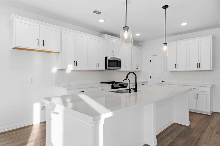 Furnished interior view inside a new home in Brookewater, Rosenberg (Image 6).