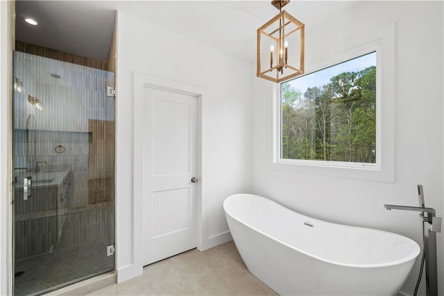 Furnished interior view inside a new home in , Cumming (Image 15).
