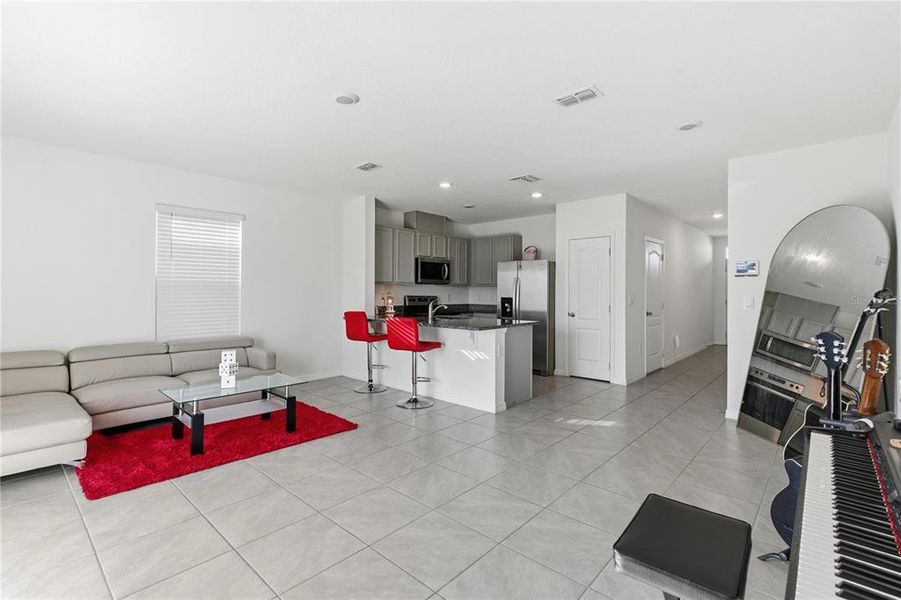 Furnished interior view inside a new home in Brentwood, Davenport (Image 17).