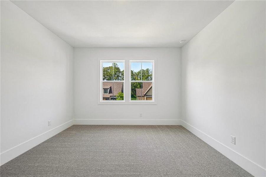Spacious, unfurnished interior of a new home in Towson Village, Peachtree City (Image 26). Spacious, unfurnished interior of a new home in Towson Village, Peachtree City (Image 26).