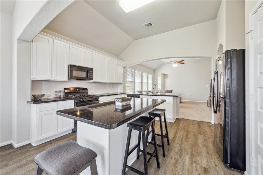 Furnished interior view inside a new home in Sandrock Station, Houston (Image 11). Furnished interior view inside a new home in Sandrock Station, Houston (Image 11).