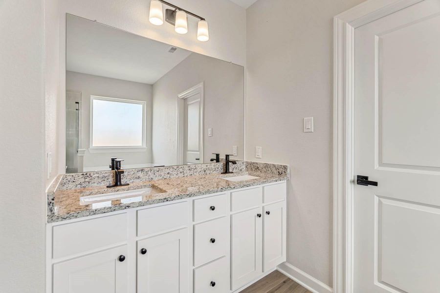Furnished interior view inside a new home in Sierra Vista, Iowa Colony (Image 4). Furnished interior view inside a new home in Sierra Vista, Iowa Colony (Image 4).