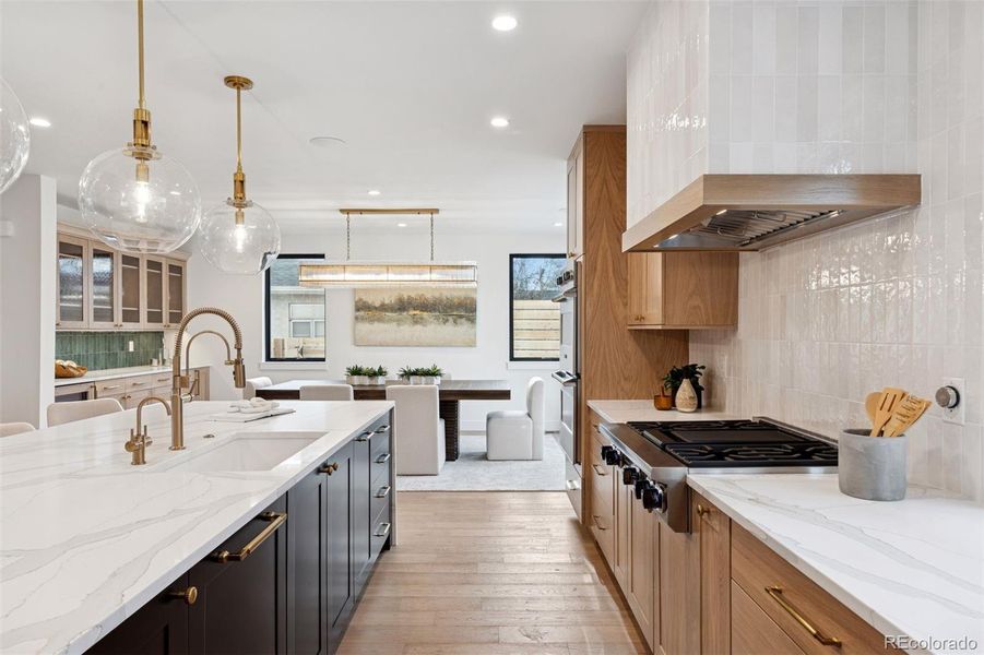 Furnished interior view inside a new home in , Denver (Image 18).