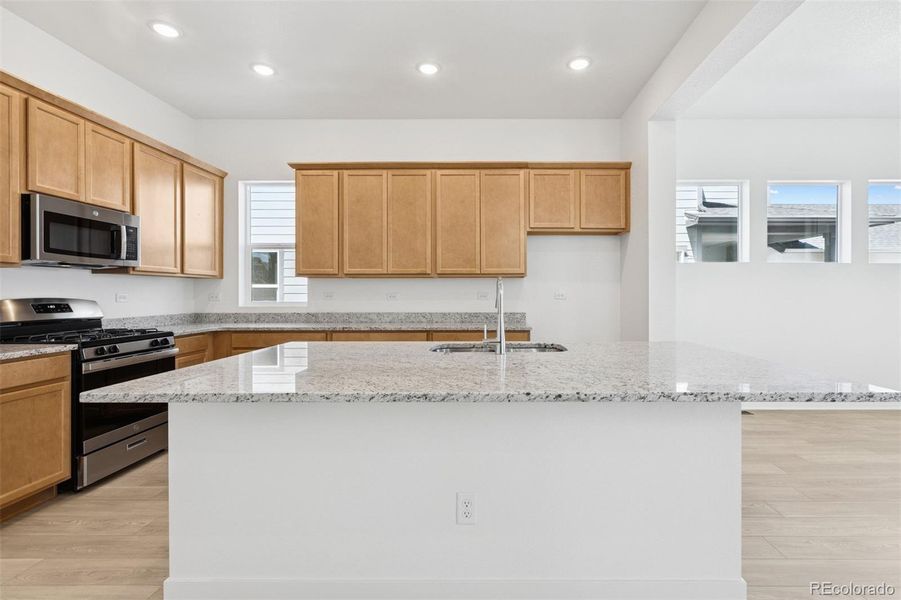 Furnished interior view inside a new home in Painted Prairie Cottage, Aurora (Image 6).