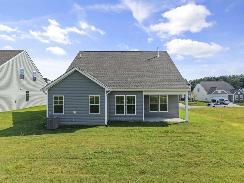 Front exterior of a new home in Hopewell Garden, Winston-Salem, NC, highlighting curb appeal (Image 20).