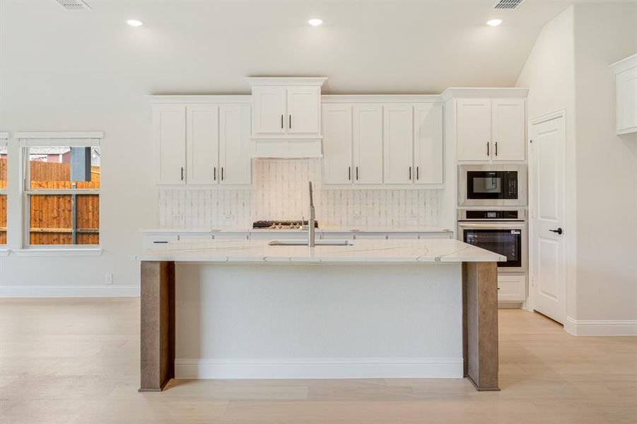 Furnished interior view inside a new home in Glenwood Meadows, Denton (Image 16).
