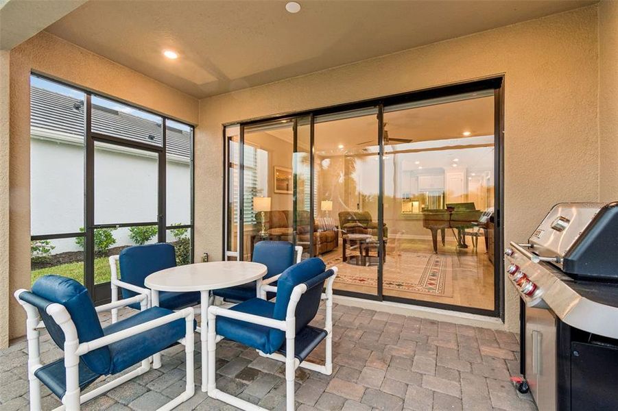Exterior details and patio area of a home in , Wesley Chapel (Image 33). Exterior details and patio area of a home in , Wesley Chapel (Image 33).