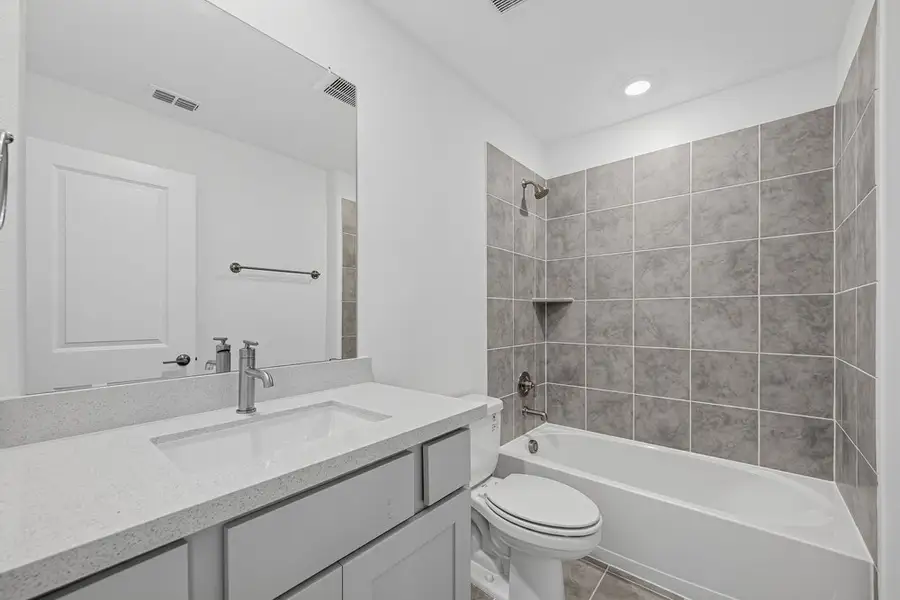 Furnished interior view inside a new home in South Oak, Lakewood Village (Image 12).