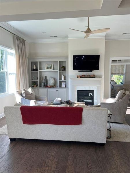 Furnished interior view inside a new home in , Cumming (Image 29).