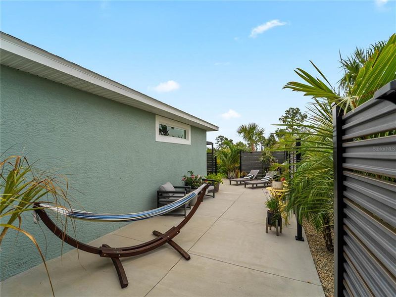 Exterior details and patio area of a home in , Placida (Image 40).
