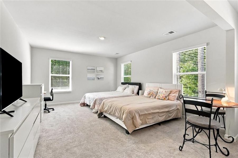 Furnished interior view inside a new home in , Braselton (Image 17). Furnished interior view inside a new home in , Braselton (Image 17).