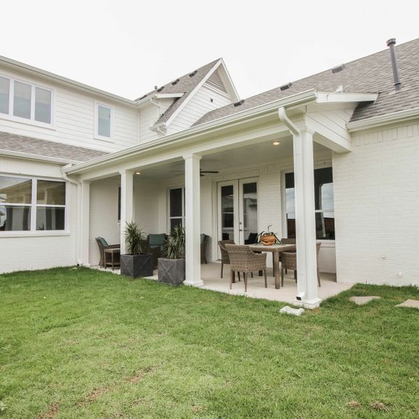 Representative exterior details of a home built from the The Burgundy by Village Homes in Walsh, Aledo (Image 3). Representative exterior details of a home built from the The Burgundy by Village Homes in Walsh, Aledo (Image 3).
