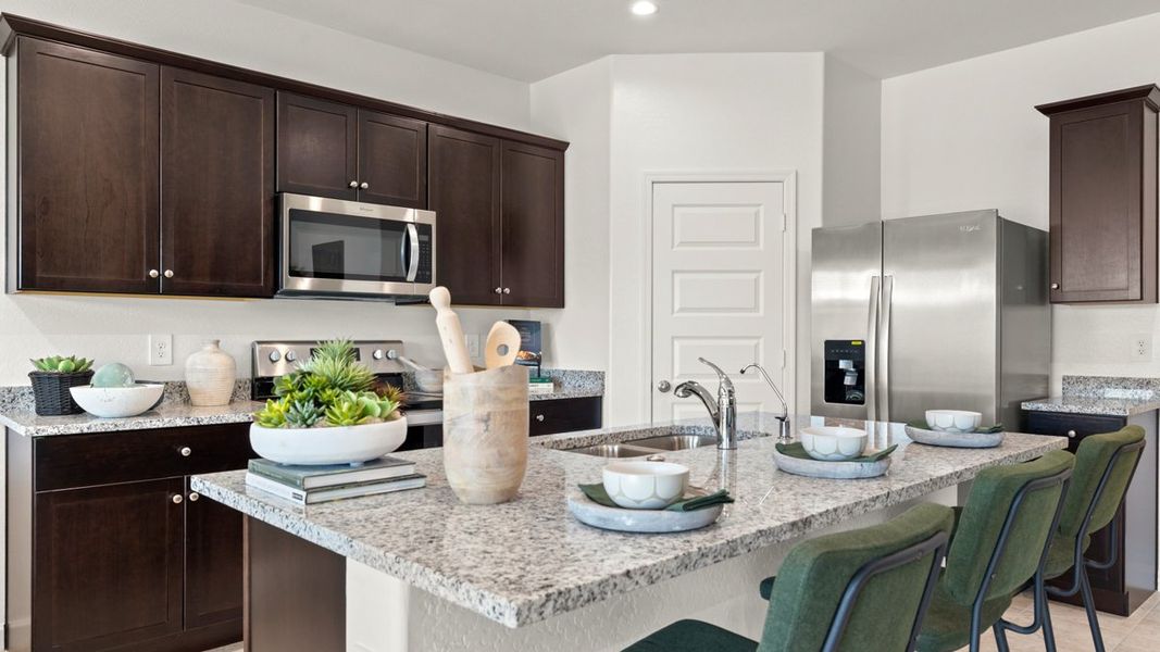 Furnished interior view inside a new home in Magma Ranch Vistas, Florence (Image 4).