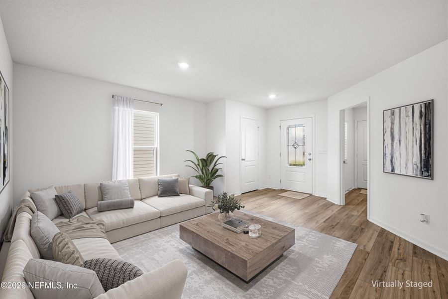 Furnished interior view inside a new home in Westport Landing, Jacksonville (Image 16).