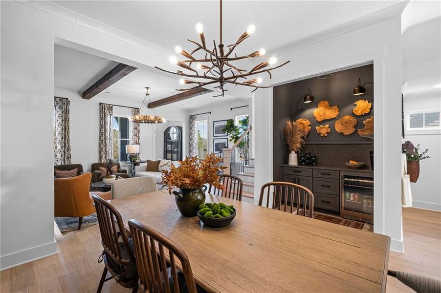 Furnished interior view inside a new home in , Ball Ground (Image 11).