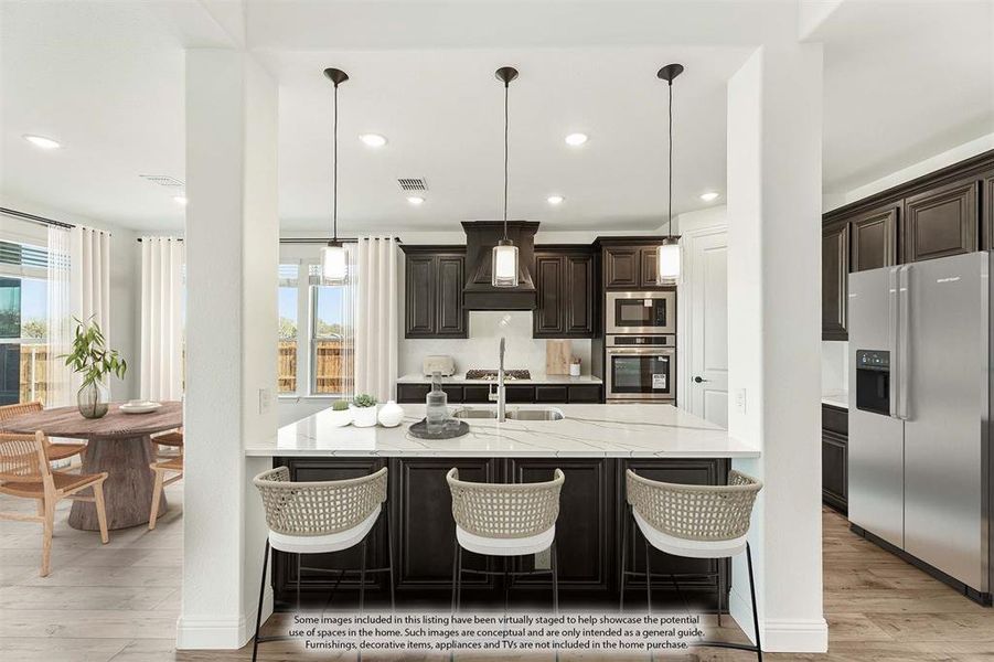 Furnished interior view inside a new home in Glenbrook, Red Oak (Image 20).