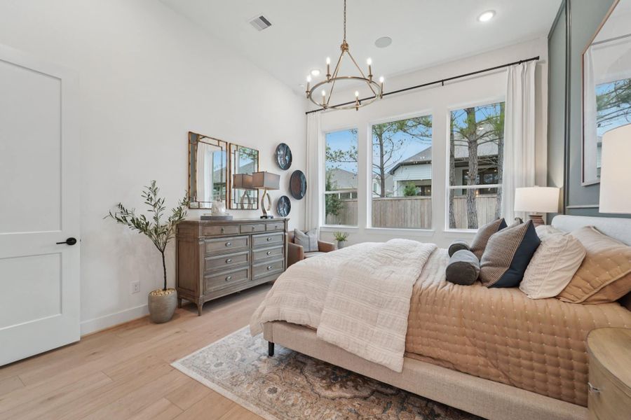 Furnished interior view inside a new home in Grange, Katy (Image 9).