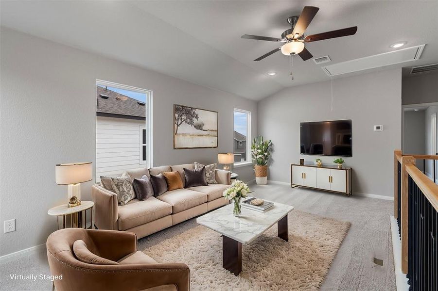 Furnished interior view inside a new home in Morningstar, Andice (Image 25). Furnished interior view inside a new home in Morningstar, Andice (Image 25).