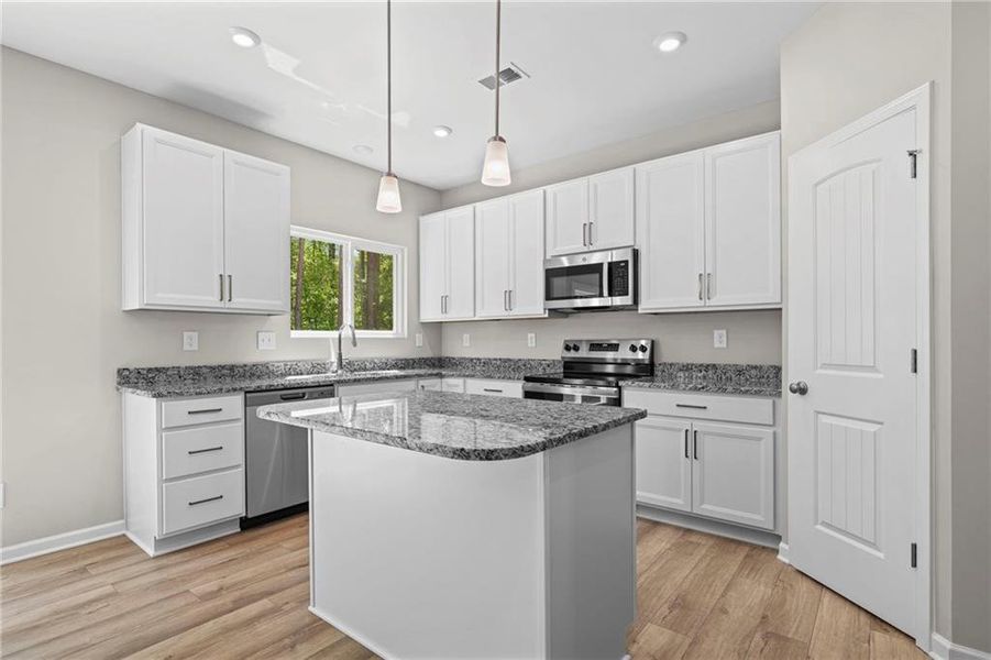 Furnished interior view inside a new home in Sage Woods, Dallas (Image 9).
