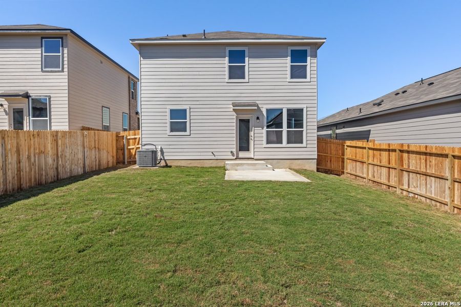 Exterior details and patio area of a home in Knox Ridge, Converse (Image 21). Exterior details and patio area of a home in Knox Ridge, Converse (Image 21).
