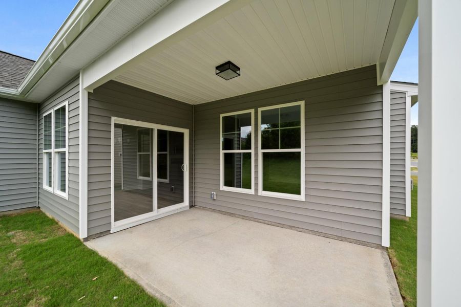 Front exterior of a new home in Hopewell Garden, Winston-Salem, NC, highlighting curb appeal (Image 22).