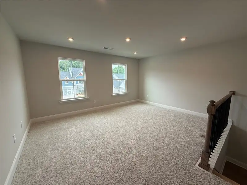 Spacious, unfurnished interior of a new home in Berkeley Mill, Cumming (Image 23). Spacious, unfurnished interior of a new home in Berkeley Mill, Cumming (Image 23).